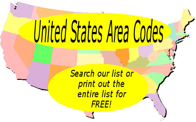 Area Codes - United States